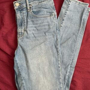 Levi’s Light Wash Women's High-Rise Straight Jeans